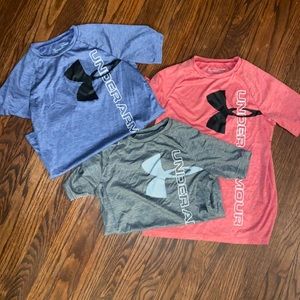 Youth boys XL under armour shirts